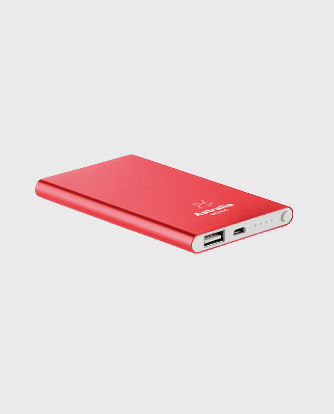 Recycled Aluminium Power Bank