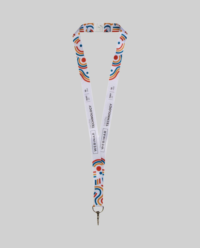 Lanyard with Metal Clip