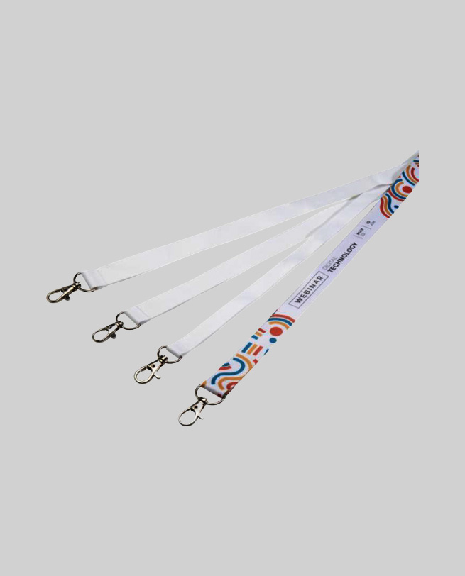 Lanyard with Metal Clip Alternate View
